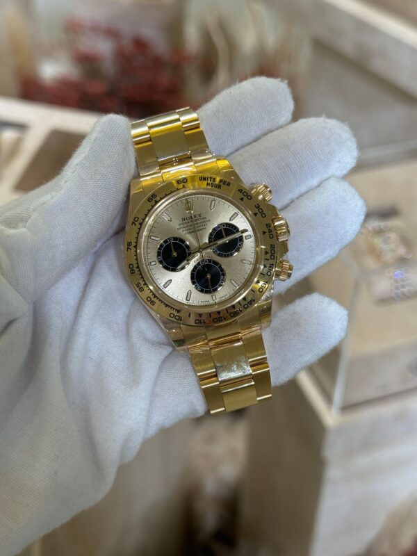 Rolex Daytona 40mm 126508 Cosmograph Yellow Gold Oyster Bracelet - Image 2