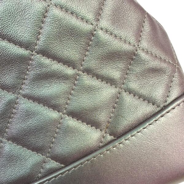 Chanel Gabrielle Iridescent Lambskin Calfskin Quilted Backpack - Image 7
