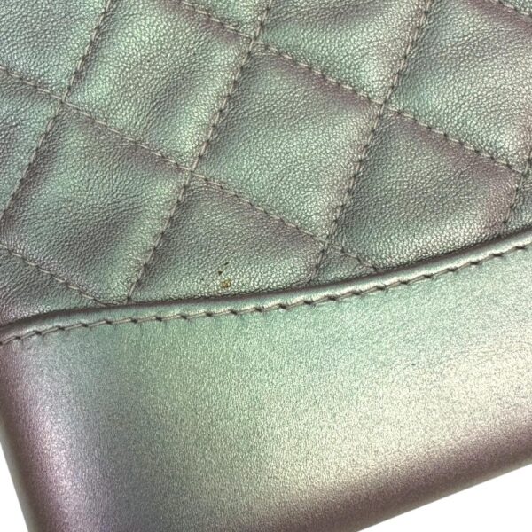 Chanel Gabrielle Iridescent Lambskin Calfskin Quilted Backpack - Image 8