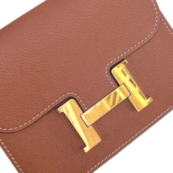 Hermes Constance Slim Gold Evercolor GHW - Image 9