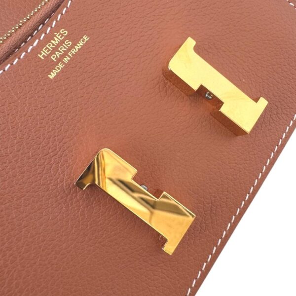 Hermes Constance Slim Gold Evercolor GHW - Image 6