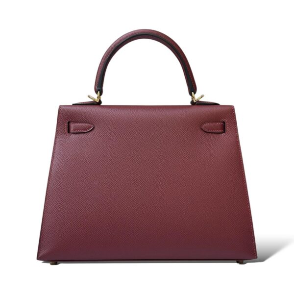 Hermes Kelly 25 Rouge H Epsom GHW - Image 4