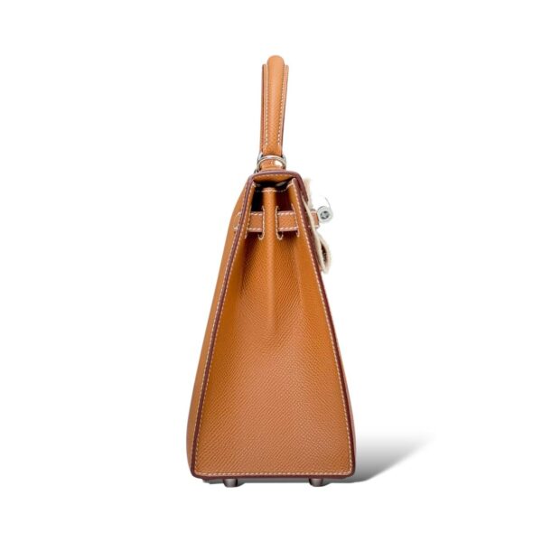 Hermes Kelly 25 Gold Epsom PHW - Image 3
