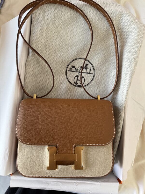 Hermes Constance 18 Gold Epsom GHW - Image 2