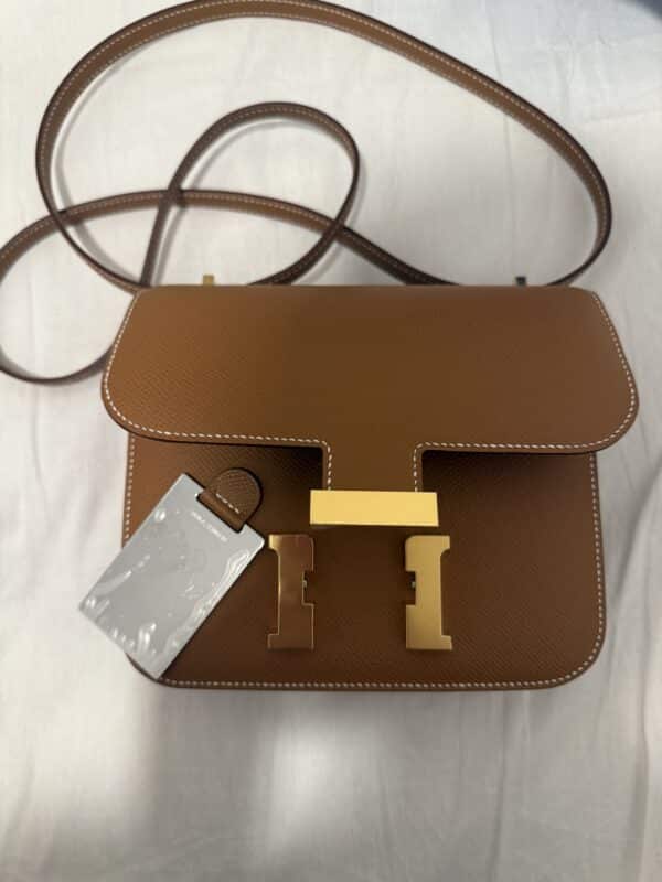 Hermes Constance 18 Gold Epsom GHW - Image 4