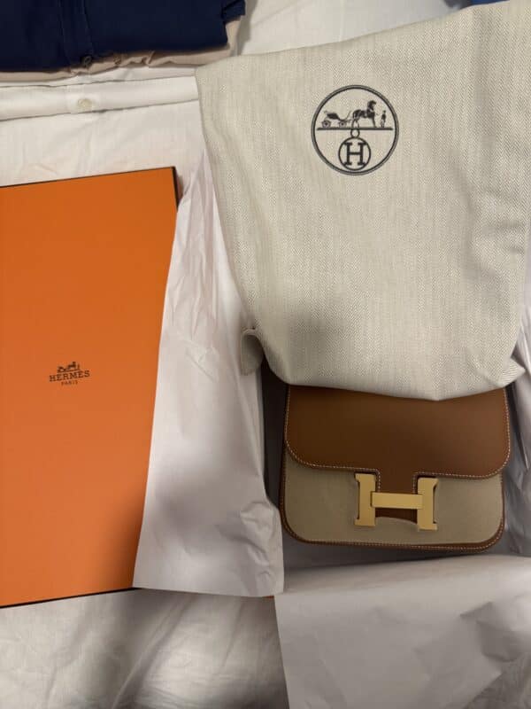 Hermes Constance 18 Gold Epsom GHW - Image 6