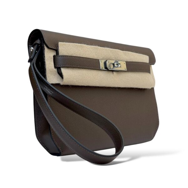 Hermes Kelly Depeche Ecorce Epsom PHW - Image 2