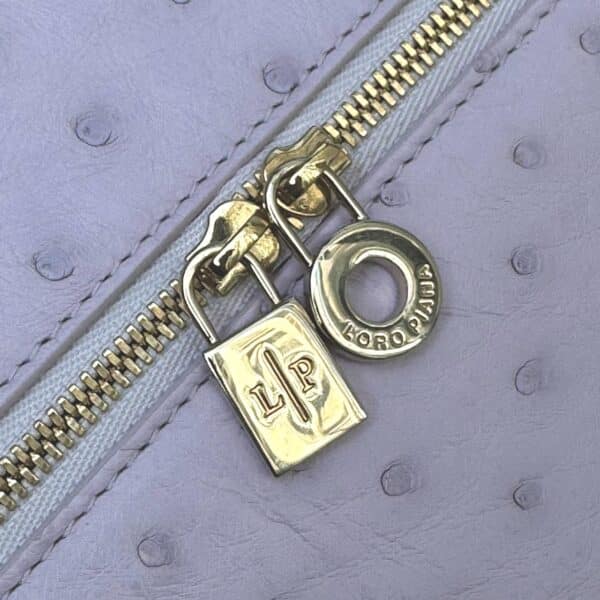 Loro Piana Extra Pocket L27 Lilac Ostrich - Image 6