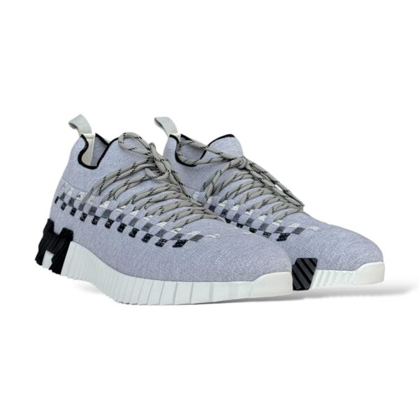 Hermes Flex 44 EU Pale Grey Sneakers