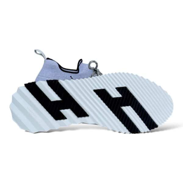 Hermes Flex 44 EU Pale Grey Sneakers - Image 2