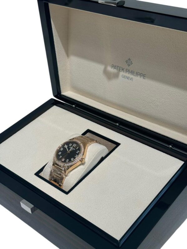 Patek Philippe Twenty~4 36mm 7300/1200R Rose Gold Brown Sunburst Dial - Image 5