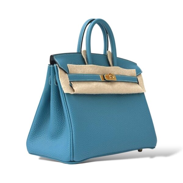 Hermes Birkin 25 Bleu Jean Togo GHW - Image 2