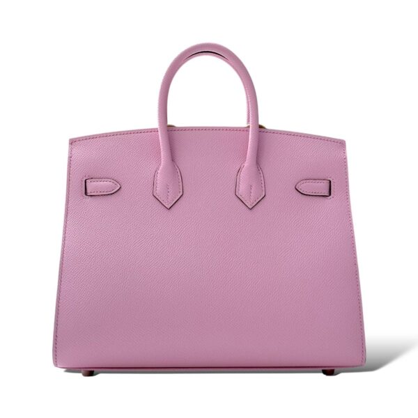 Hermes Birkin 25 Mauve Sylvestre Epsom PHW - Image 5