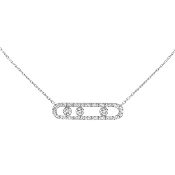 Messika Move Pavé Classique Necklace - Image 2