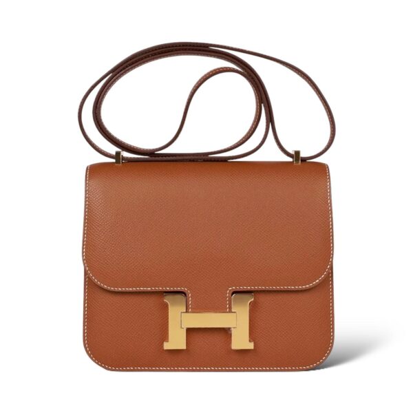 Hermes Constance 18 Gold Epsom GHW