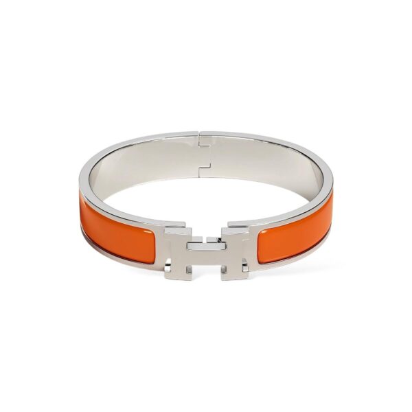 Hermes Clic H Orange Fruité Bracelet PM
