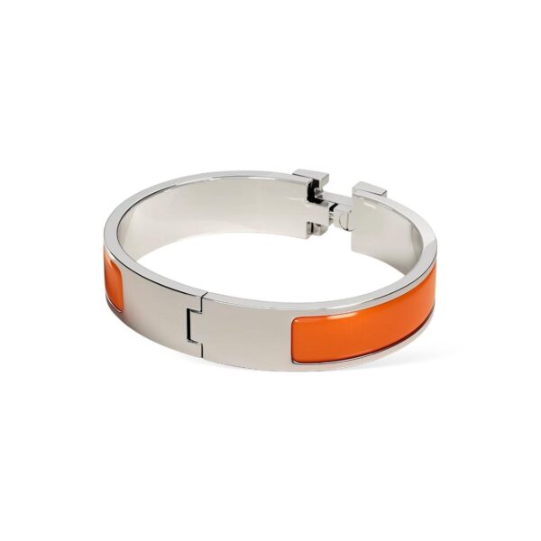 Hermes Clic H Orange Fruité Bracelet PM - Image 2