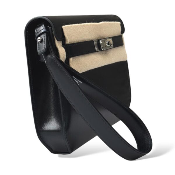 Hermes Kelly Depeche Black Box PHW - Image 2