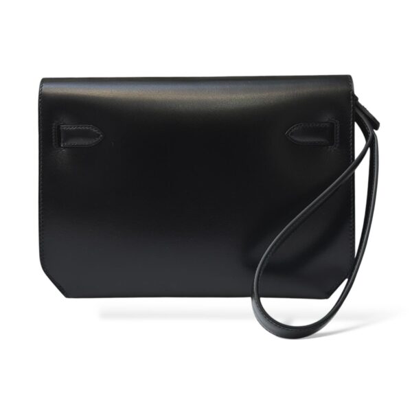 Hermes Kelly Depeche Black Box PHW - Image 3