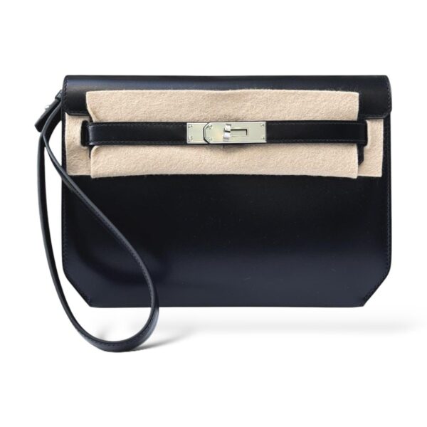 Hermes Kelly Depeche Black Box PHW