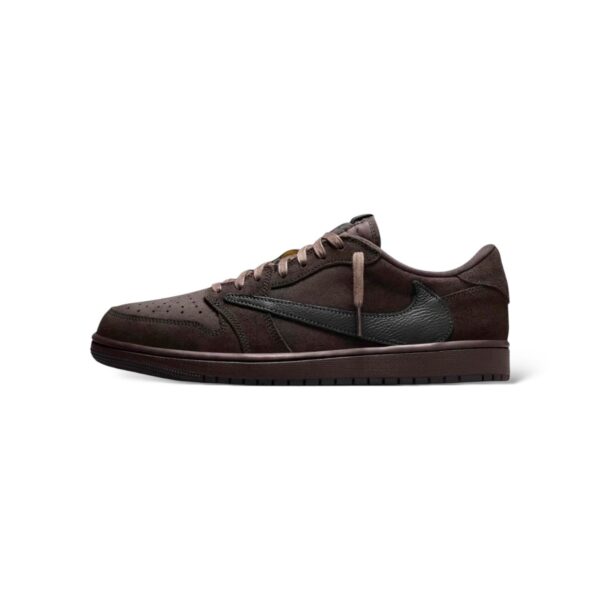 Nike Velvet Brown x Travis Scott 48.5 EU Dark Air Jordan 1 Low OG SP - Image 2