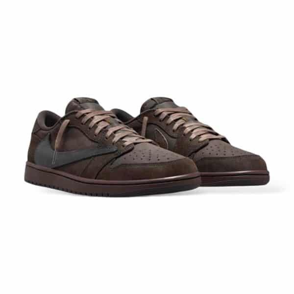 Nike Velvet Brown x Travis Scott 48.5 EU Dark Air Jordan 1 Low OG SP