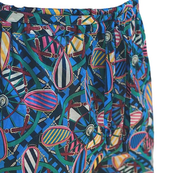 Hermes En Roue Libre Bleu Azur Beach Pants 40 - Image 3