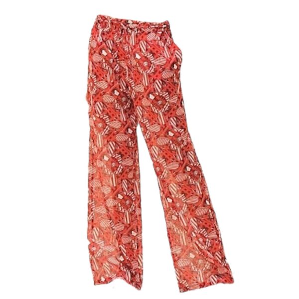 Hermes En Roue Libre Rouge Ecarla Beach Pants 36