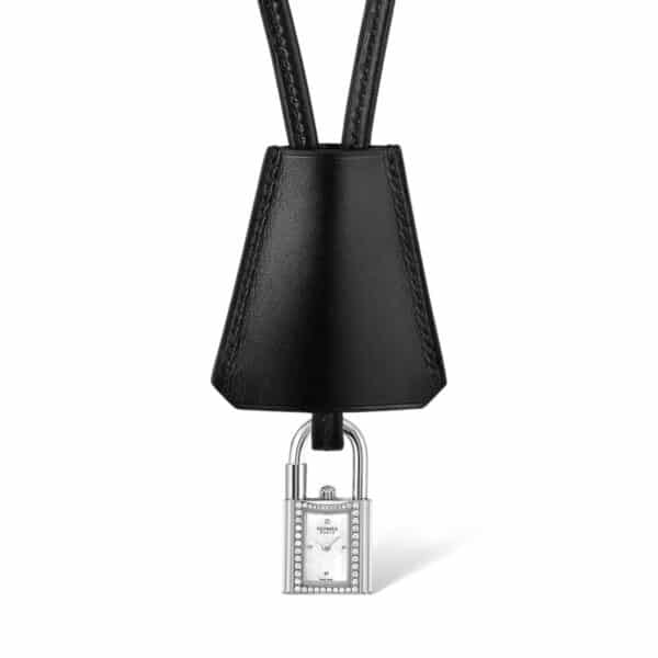 Hermes Kelly Diamond Mini model 16mm Silver Watch - Image 3