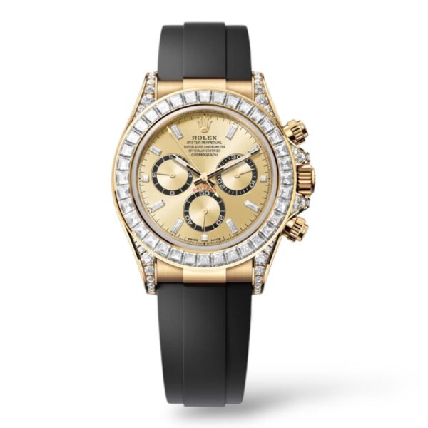 Rolex Cosmograph Daytona 40mm 126538TBR Yellow Gold and Diamonds