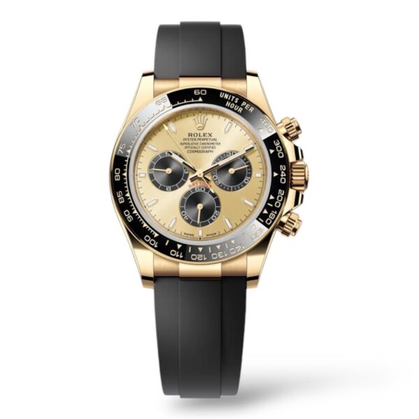 Rolex Cosmograph Daytona 40mm 126518LN Yellow Gold Oysterflex Bracelet