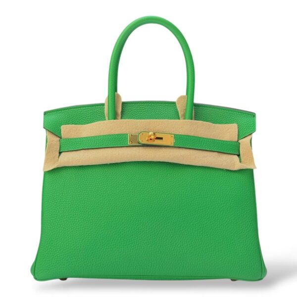 Hermes Birkin 30 Bamboo Togo GHW