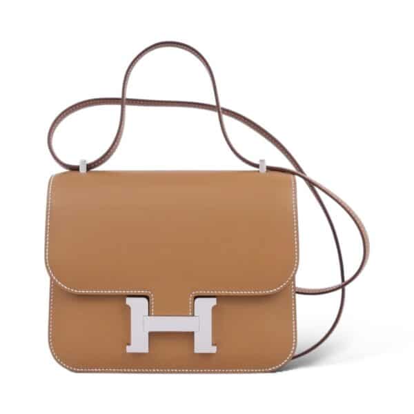 Hermes Constance 18 Mirror Gold Swift PHW