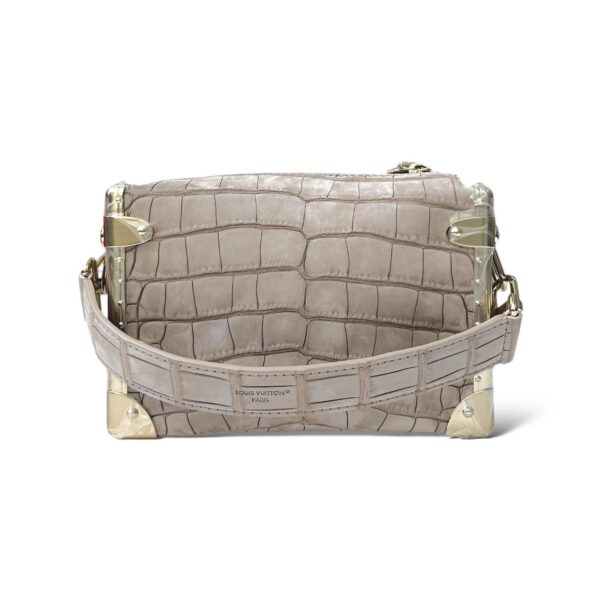 Louis Vuitton Side Trunk Grey Croco PM - Image 5