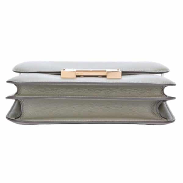 Hermes Constance 18 Mirror Gris Meyer/Gris Pale Evercolor PBHW - Image 7