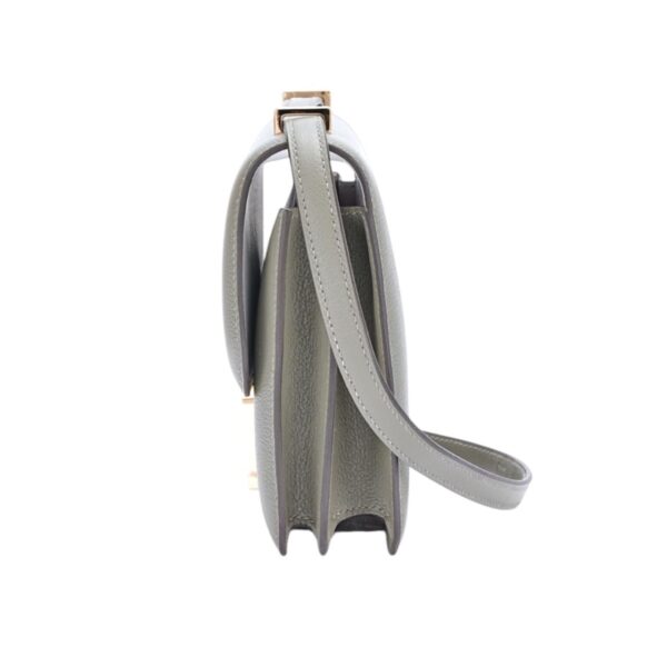 Hermes Constance 18 Mirror Gris Meyer/Gris Pale Evercolor PBHW - Image 8