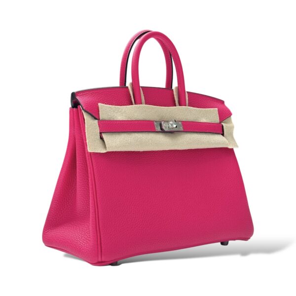 Hermes Birkin 25 Rose Mexico Togo PHW - Image 2