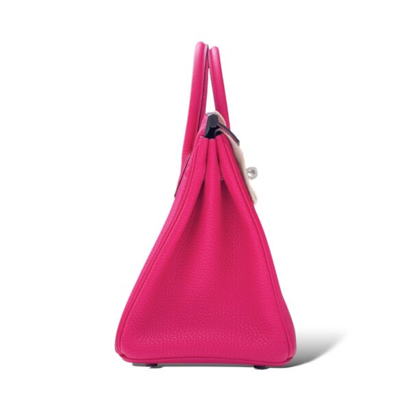 Hermes Birkin 25 Rose Mexico Togo PHW - Image 3