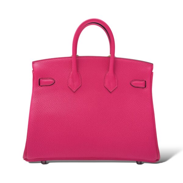 Hermes Birkin 25 Rose Mexico Togo PHW - Image 4