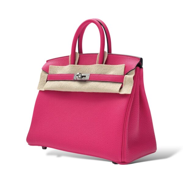 Hermes Birkin 25 Rose Mexico Togo PHW - Image 5