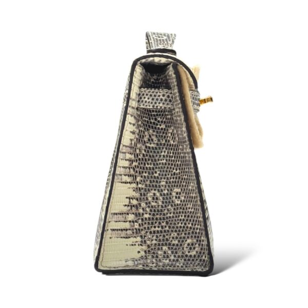 Hermes Kelly Pochette Ombre Lizard GHW - Image 5