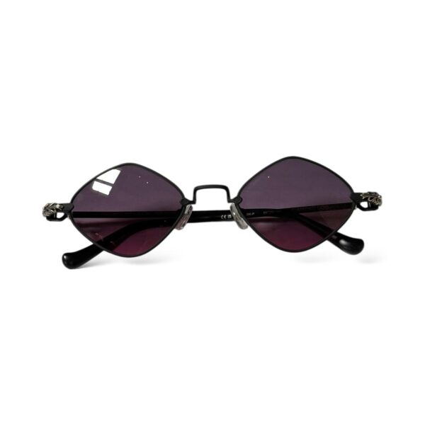 Chrome Hearts Purple Metal Sunglasses - Image 3