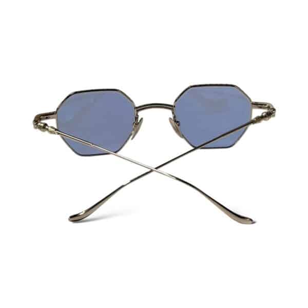 Chrome Hearts Evaculation Shiny Silver Sunglasses - Image 4