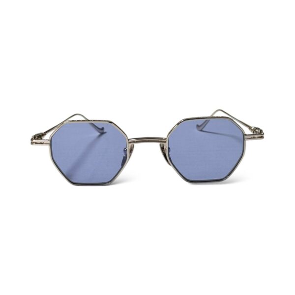 Chrome Hearts Evaculation Shiny Silver Sunglasses