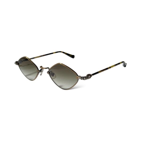 Chrome Hearts Diamond Dog Brown Metal Sunglasses - Image 2
