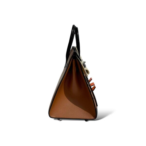 Hermes Birkin 20 Faubourg Gold/Ebene Epsom Touch PHW - Image 3