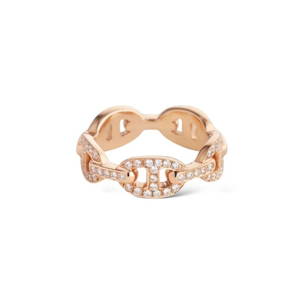 Hermes Chaine d'ancre Enchainee ring, small model 50