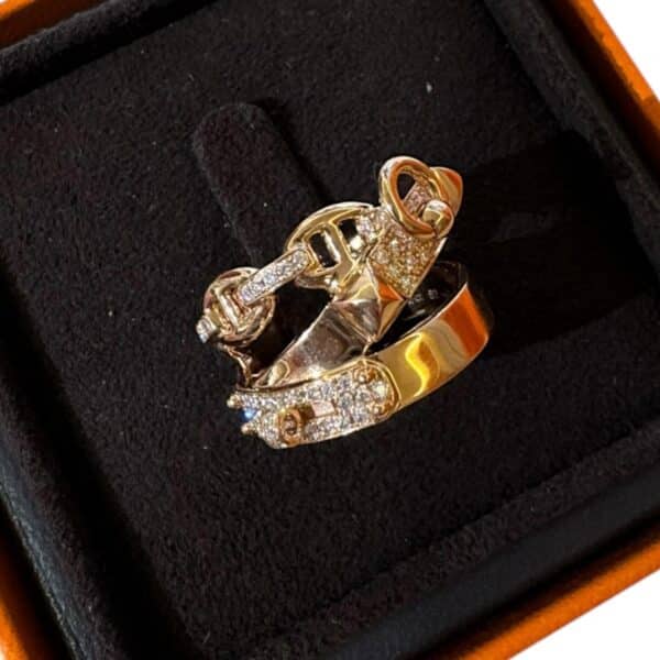 Hermes Alchimie Hermes ring, Large model 52 - Image 2