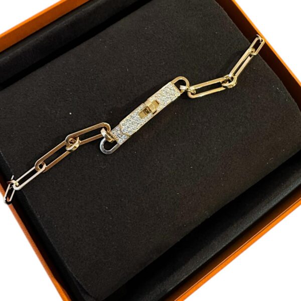 Hermes Kelly Chaine Double Bracelet, Small model - Image 3