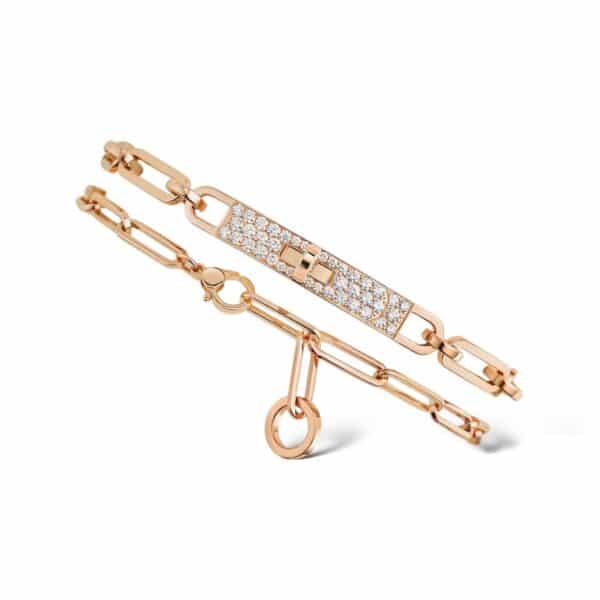 Hermes Kelly Chaine Double Bracelet, Small model